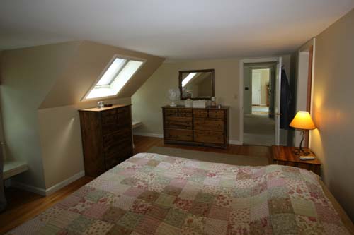 Master bedroom looking towards door